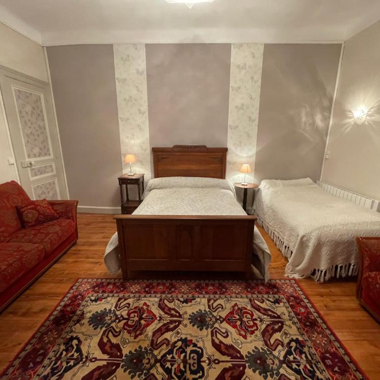Lingaillat - Chambre Familiale avec Terrasse - 4