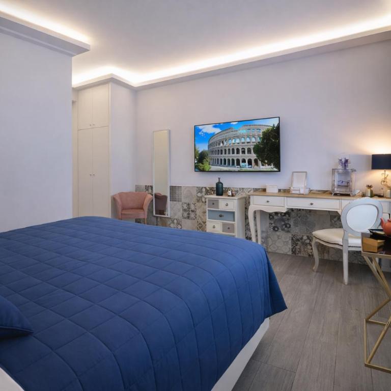 RomAntic Dreams Guest House - Camera Deluxe Matrimoniale/Doppia con Letti Singoli con Balcone - 3