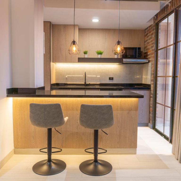 Estrena Apto Moderno para Viajeros con Estilo - One-Bedroom Apartment - 9