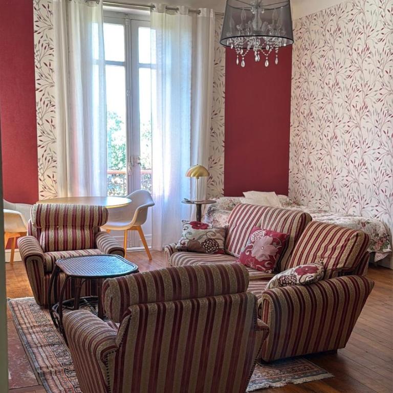 Lingaillat - Chambre Quadruple avec Balcon - 9