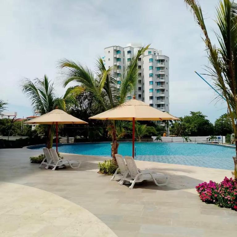 Nuevo Loft santa Marta vista al mar piso 18 - One-Bedroom Apartment - 15