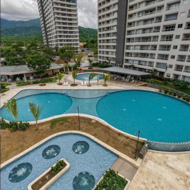 Nuevo Loft santa Marta vista al mar piso 18 - One-Bedroom Apartment - 45