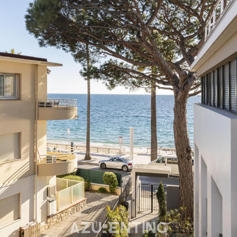 Azurenting - T2 Front de Mer - Clim - Parking - Appartement 1 Chambre avec Balcon et Vue sur Mer - 6