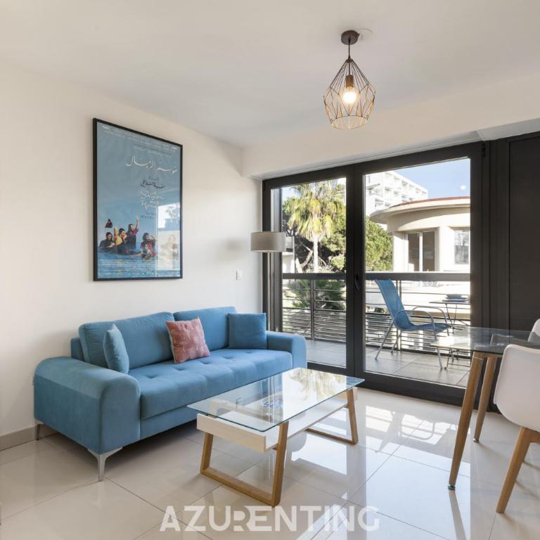 Azurenting - T2 Front de Mer - Clim - Parking - Appartement 1 Chambre avec Balcon et Vue sur Mer - 13
