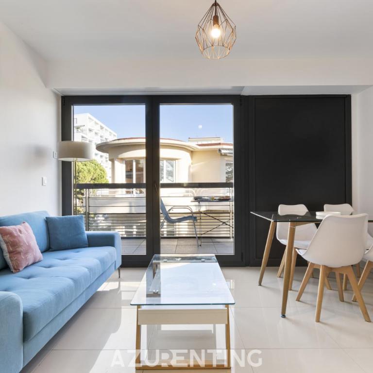 Azurenting - T2 Front de Mer - Clim - Parking - Appartement 1 Chambre avec Balcon et Vue sur Mer - 14
