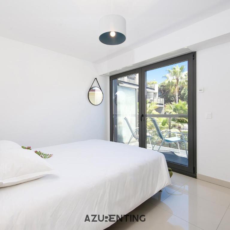 Azurenting - T2 Front de Mer - Clim - Parking - Appartement 1 Chambre avec Balcon et Vue sur Mer - 11