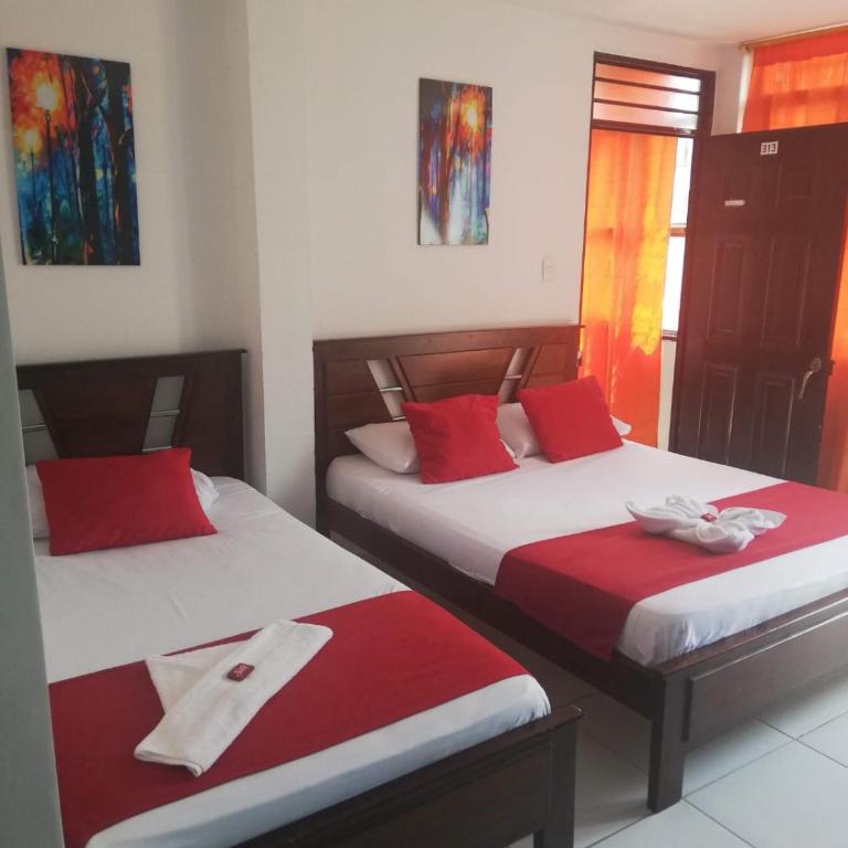 Hotel Cartago Plaza - Habitación Doble Estándar - 2 camas - 3