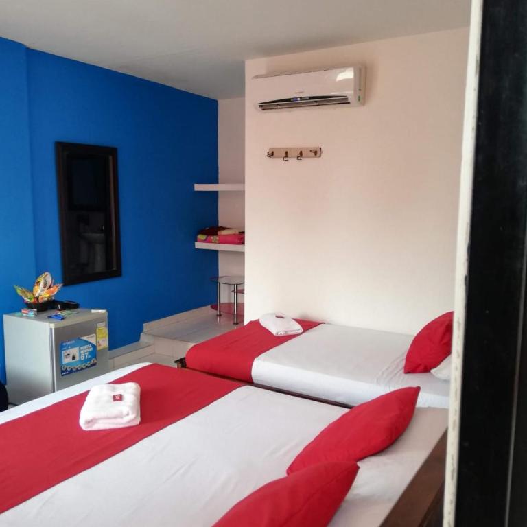 Hotel Cartago Plaza - Habitación Doble Estándar - 2 camas - 4