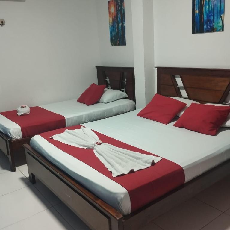Hotel Cartago Plaza - Habitación Doble Estándar - 2 camas - 5