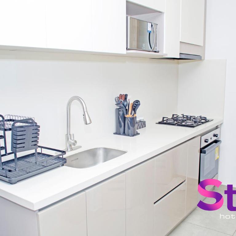 Apart Suítes Stay Playa Salguero - El Rodadero - Santa Marta - Apartamento de 2 dormitorios con terraza y vistas al mar - 6