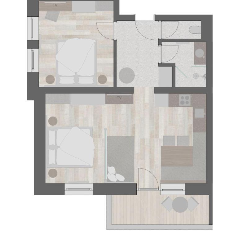 Carpe Solem Kaprun Apartments 4-Sterne-Superior by ALPS RESORTS - Apartment mit 2 Schlafzimmern - 15