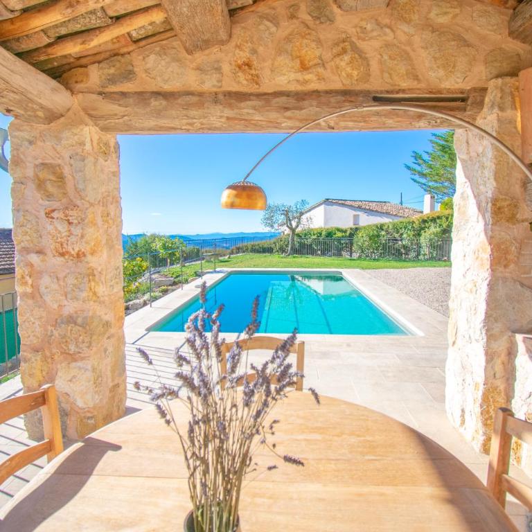 Cabris, Mas provençal 6p, 3ch, AC, piscine, vue - Villa avec Piscine Privée - 1