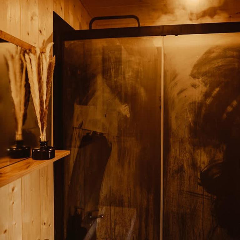 Lodge Grand Confort - Salle de bain italienne - Au coeur du Vignoble à 10 min de la Mer - Ferienhaus - 11