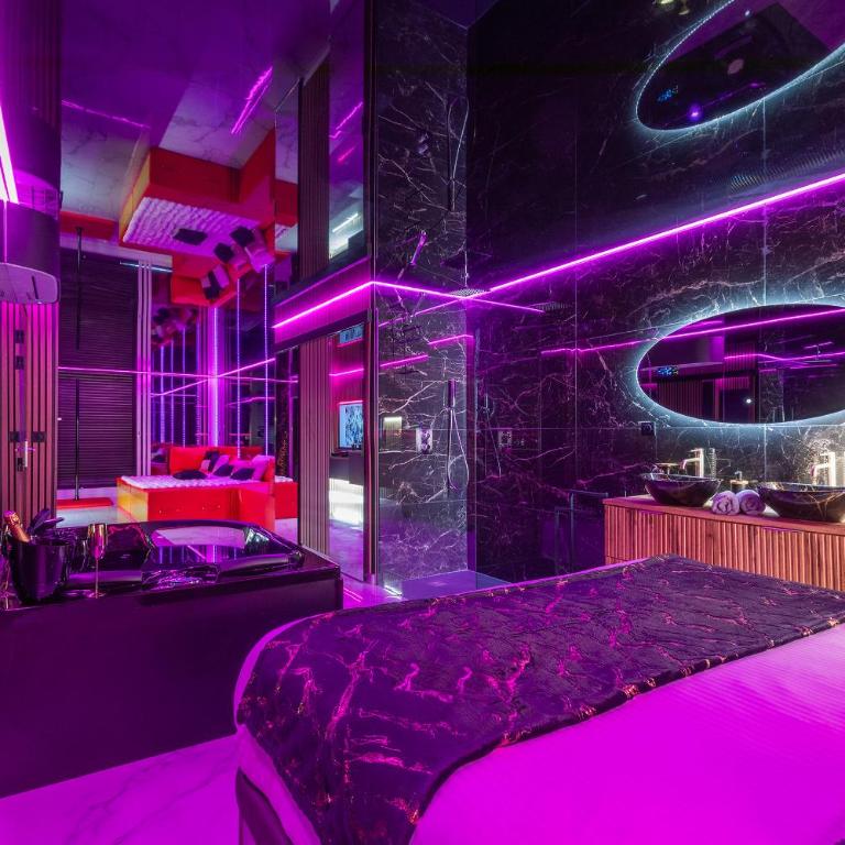 Luxury of Love - Suite d'exception - Vue mer - Balnéo XXL - Village Naturiste - One-Bedroom Apartment - 27