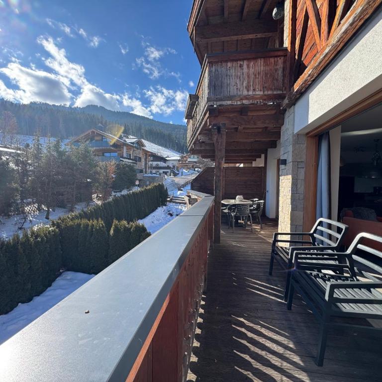 Mountain Lodge Leogang- Modernes Alpen Apartment, Balkon, Bergblick, Kamin, Sauna - Apartment mit 3 Schlafzimmern - 9