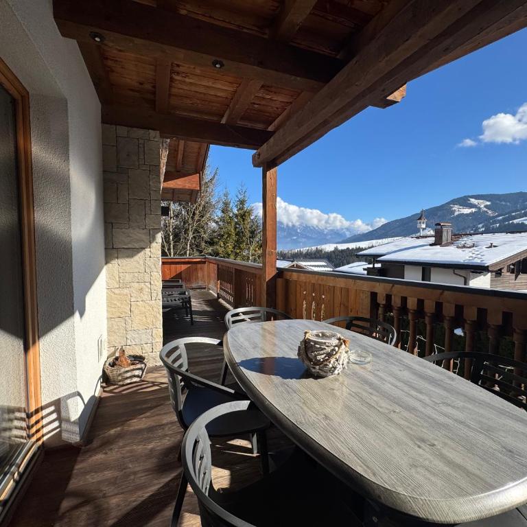 Mountain Lodge Leogang- Modernes Alpen Apartment, Balkon, Bergblick, Kamin, Sauna - Apartment mit 3 Schlafzimmern - 10