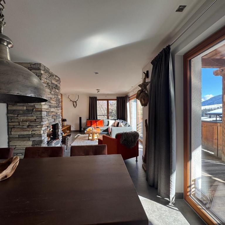 Mountain Lodge Leogang- Modernes Alpen Apartment, Balkon, Bergblick, Kamin, Sauna - Apartment mit 3 Schlafzimmern - 11