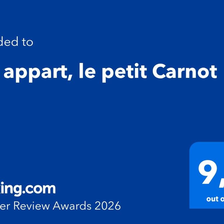 Bel appart, le petit Carnot - Appartement 1 Chambre - 2