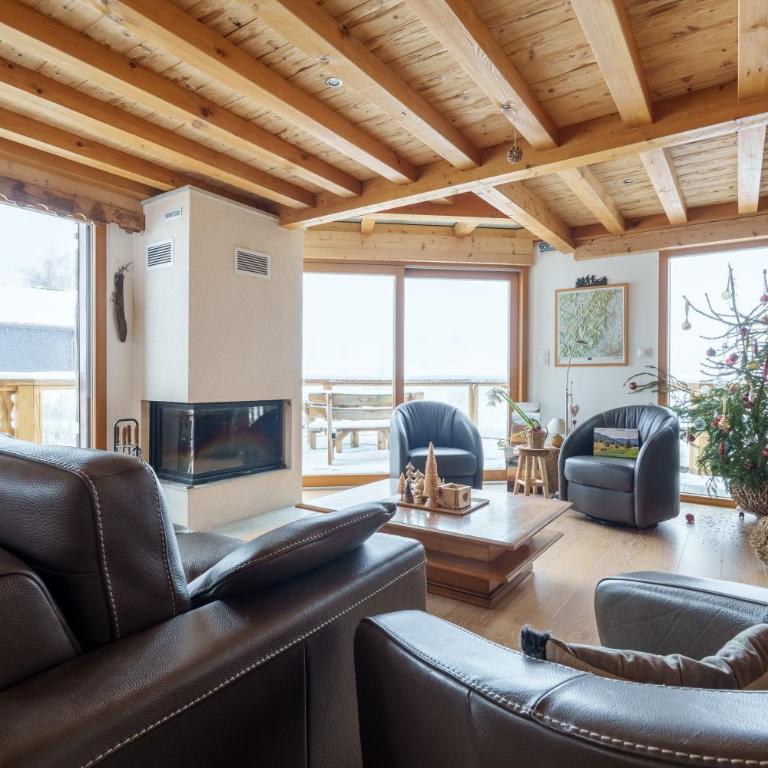 Les Gelinottes - Avec sauna privé - Four-Bedroom Chalet - 10