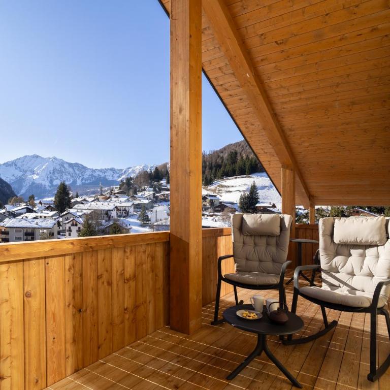 Breithorn Lodge - Appartement 2 Chambres avec Balcon et Terrasse - 20