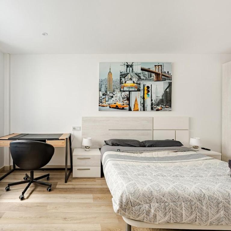 RECOMENDADO Wifi 12 min ayto 4 habs dobles PARKING - Apartamento - 7