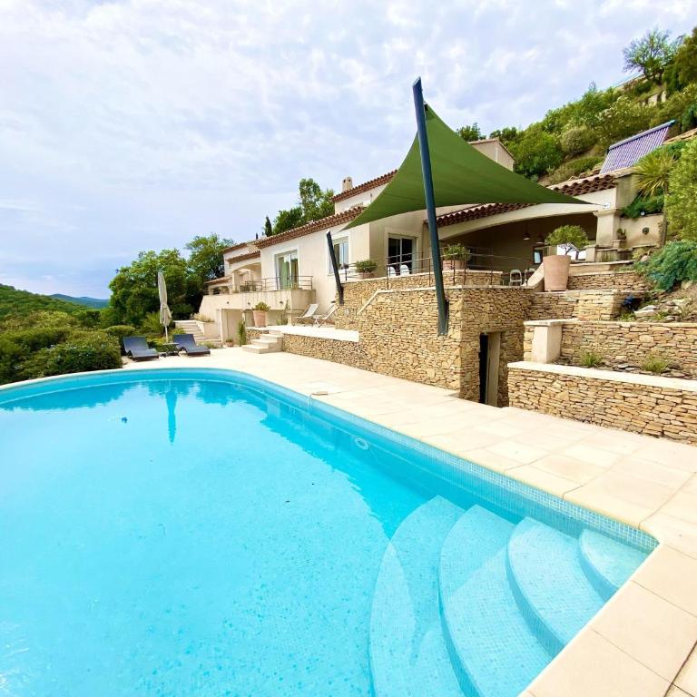 Belle et grande villa contemporaine, piscine, vue mer - Villa - 1