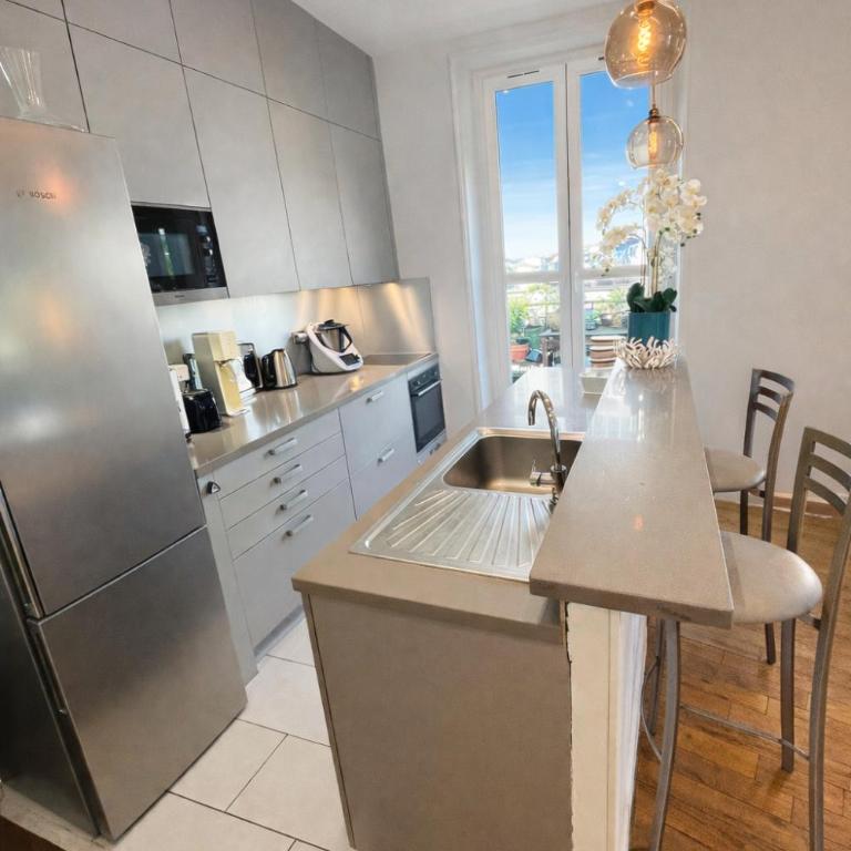 Duplex Marais Square du Temple Parking - Appartement 2 Chambres - 7
