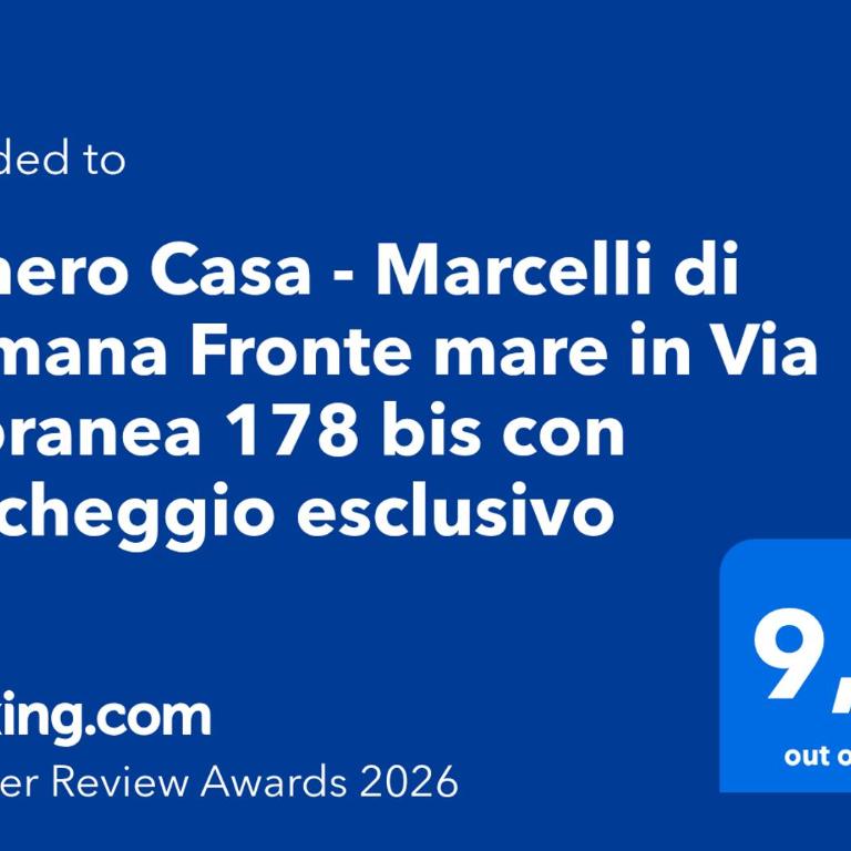Conero Casa - Marcelli di Numana Fronte mare in Via Litoranea 178 bis con parcheggio esclusivo - Appartamento con 2 Camere da Letto - 37