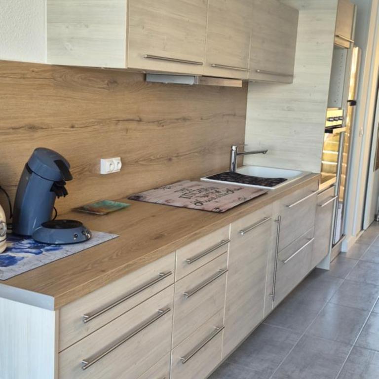 T2, superbe vue mer rénovée, parking, clim, piscine - Appartement 1 Chambre - 3