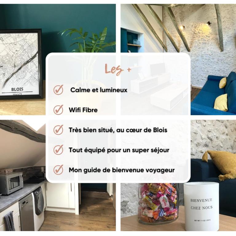 Cosy appartement au coeur de Blois, local vélo - Apartment - 2