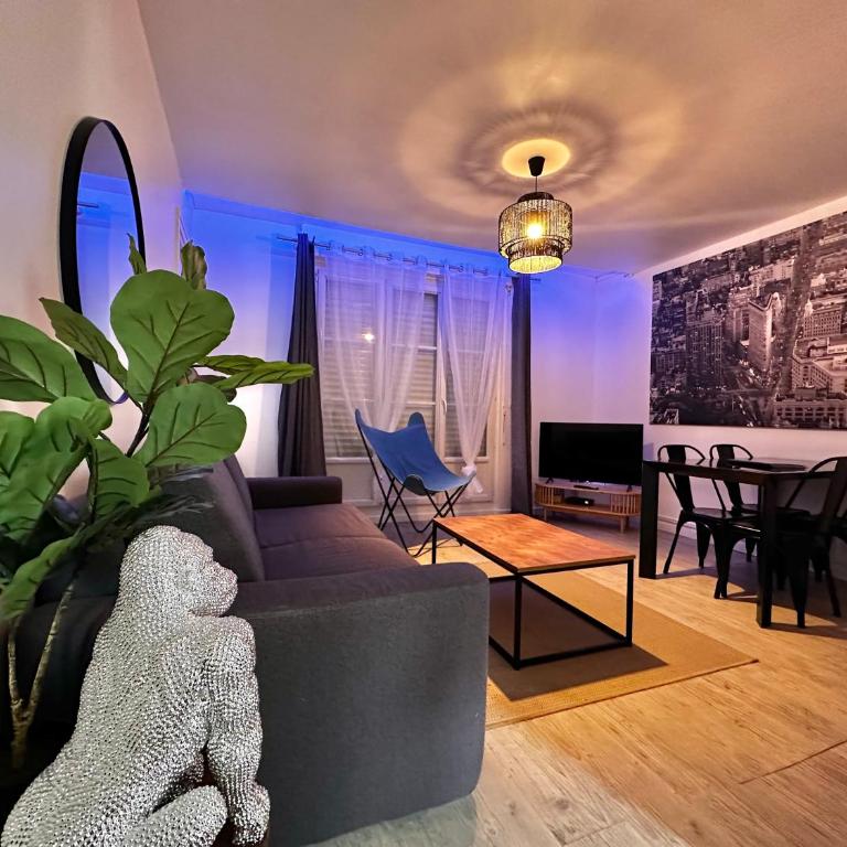 ALEX - Appartement 2-4 pers au calme avec Balcon à 100m de la plage de Berck - One-Bedroom Apartment - 1