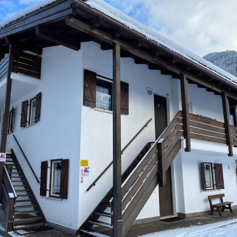 Bilocale Casa Canazei - Appartamento con 1 Camera da Letto - 6