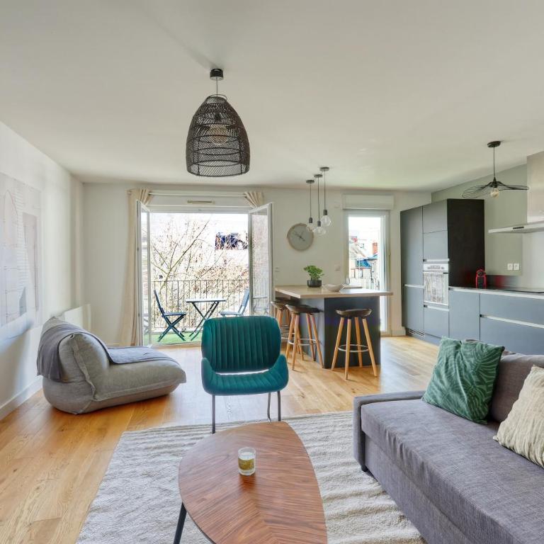 Le cocon des olivettes - 5 people - CHU - Parking - Appartamento con 2 Camere da Letto e Balcone - 22