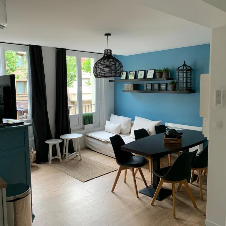 Appartement bleu Place Turenne - Appartamento con 2 Camere da Letto - 7