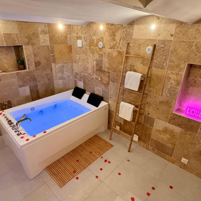 Refuge des intimes - Spa & Sauna en Cave - Appartamento con 1 Camera da Letto - 9