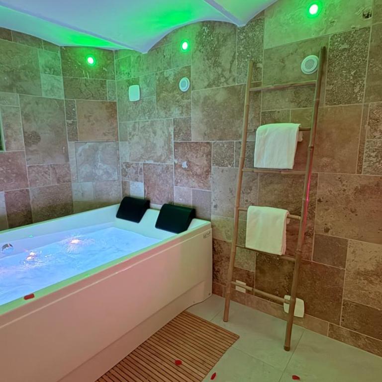 Refuge des intimes - Spa & Sauna en Cave - Appartamento con 1 Camera da Letto - 14
