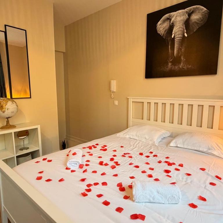 Refuge des intimes - Spa & Sauna en Cave - Appartamento con 1 Camera da Letto - 15