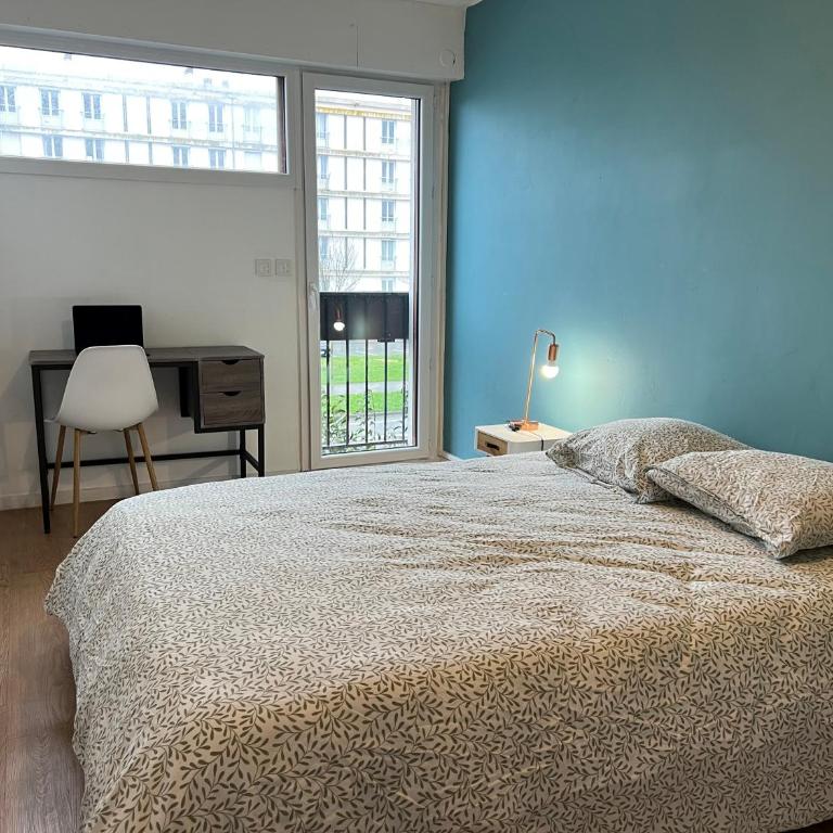 ღ Repos Urbain - T4 Spacieux, Lumineux et Parking - Appartement 3 Chambres - 15
