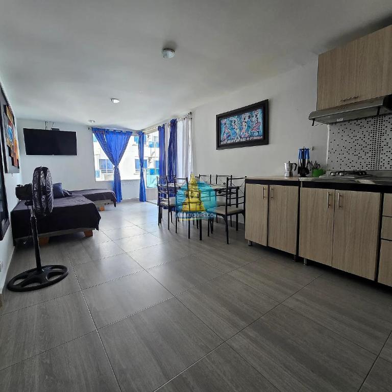 Apto Balcon Vista Frontal Mar Piso 17 - One-Bedroom Apartment with Sea View and Balcony - 1