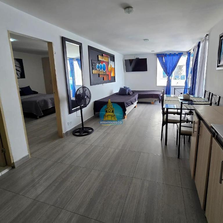Apto Balcon Vista Frontal Mar Piso 17 - One-Bedroom Apartment with Sea View and Balcony - 5