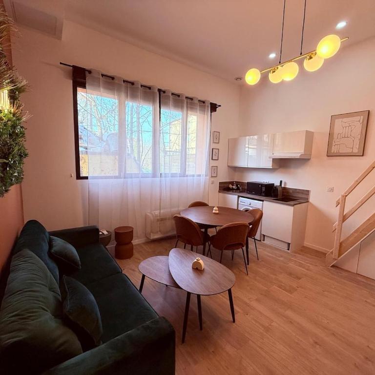 Miribel 3 2 Bedrooms Jean Macé - Appartement 2 Chambres - 10