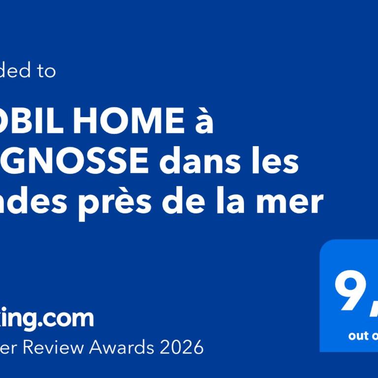 Mobil-home climatisé - Terrasse et portillon - proche océan - Casa Móvil - 30