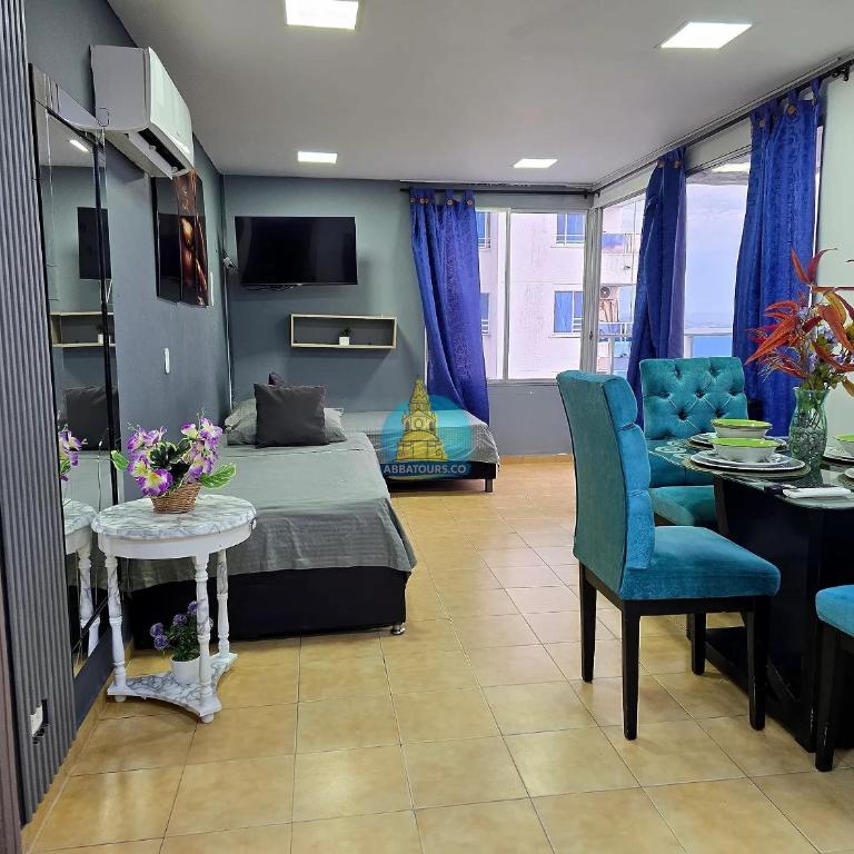 Apartamento Vista al Mar Piso 15 y 12 - One-Bedroom Apartment with Sea View and Balcony - 4