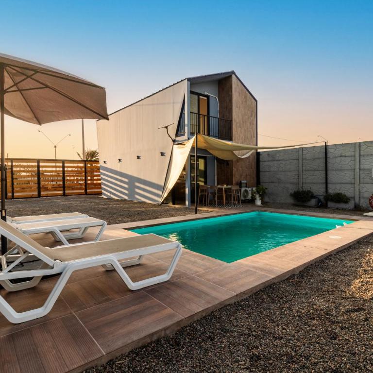 Tiny House con Piscina Privada, AC and Starlink - Casa con 1 dormitorio - 1
