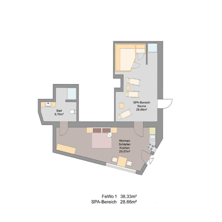 Wellness Chalet Apartment Hochkalter - Apartment mit 1 Schlafzimmer - 19