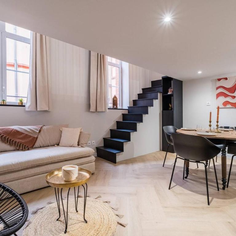 Cocon rénové à deux pas du Capitole-4 couchages - Maison de Vacances - 1