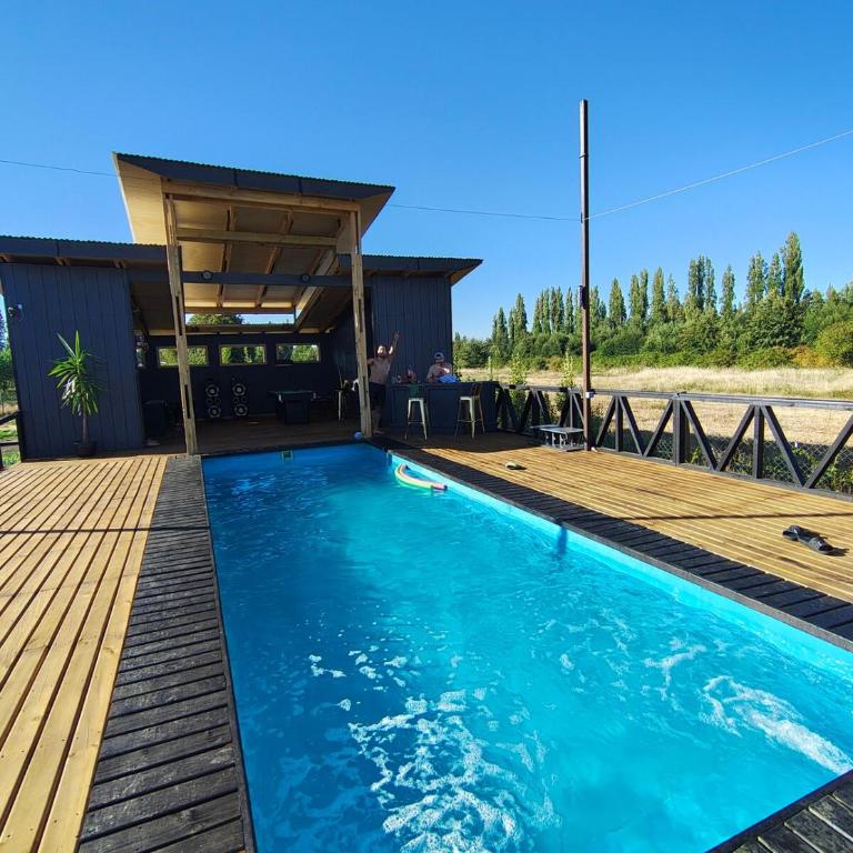 Casa quincho terraza y piscina - Villa de 1 dormitorio - 38