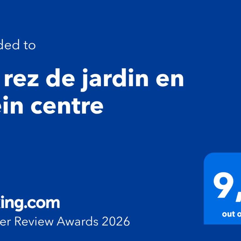 Un rez de jardin en plein centre - Apartment mit 2 Schlafzimmern - 2