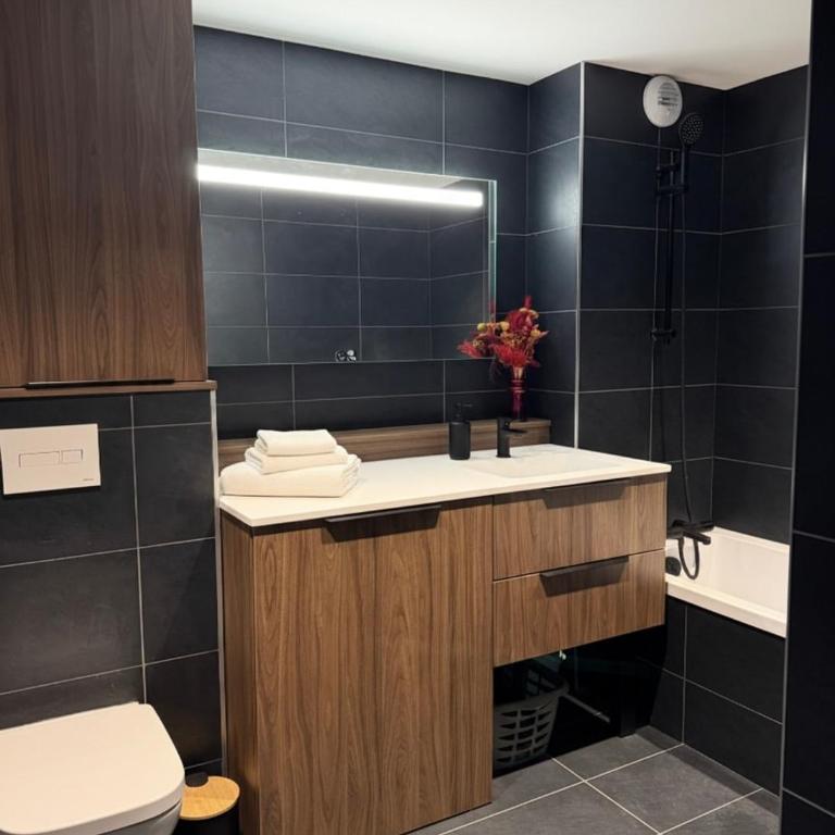 Brand New Luxury Apartment- Huez - Appartement 1 Chambre - 9