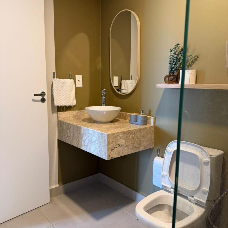 Departamento con parking en edificio Zuba confortable y elegante en Encarnación! - One-Bedroom Apartment - 14